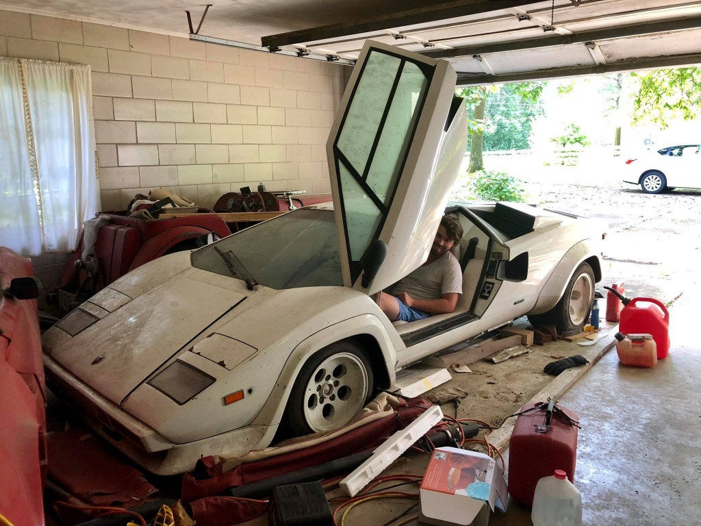 A Countach Is The Ultimate Barn Find